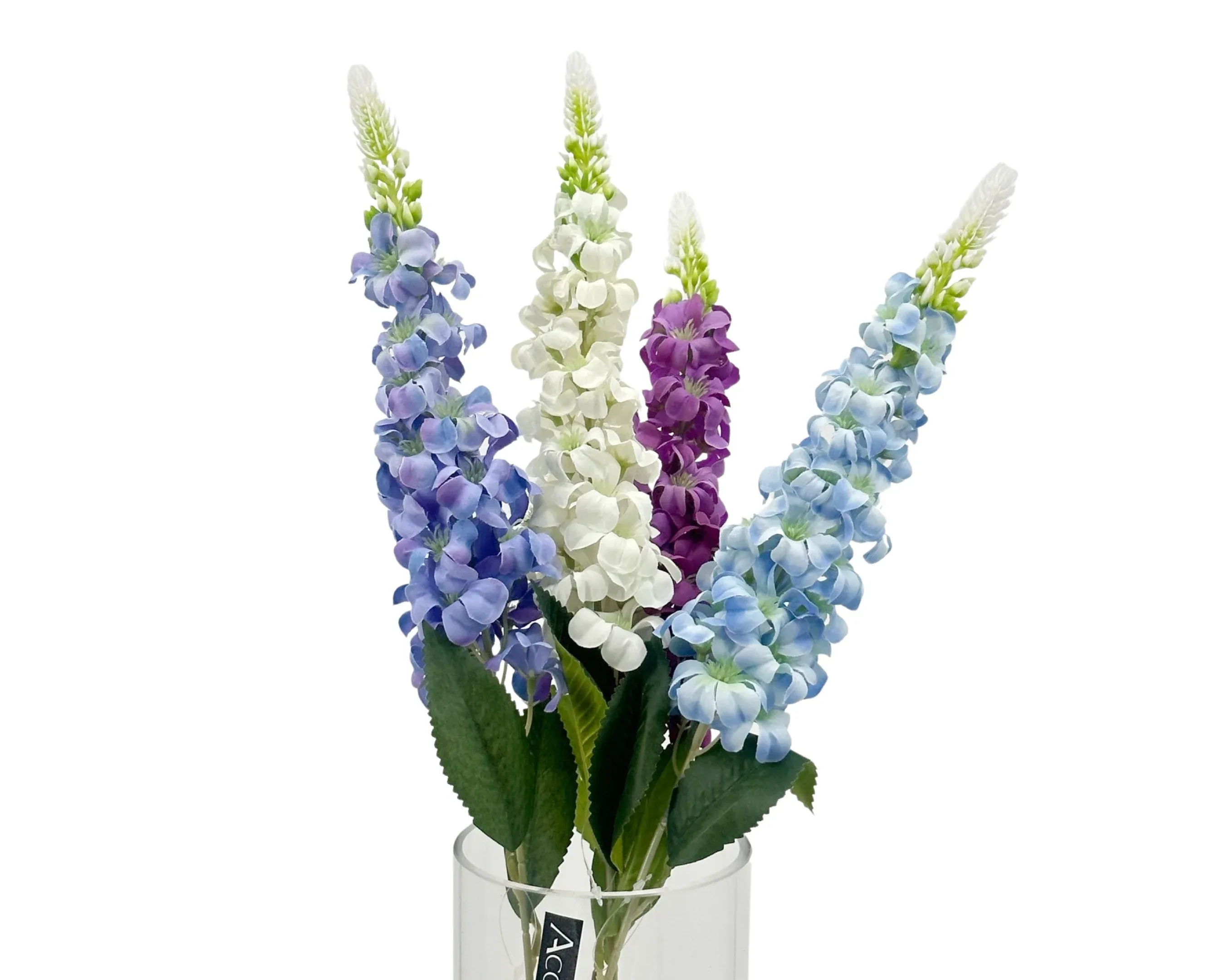 bulk 24 Artificial Hyacinth Spray 4 Assorted 15x73cm