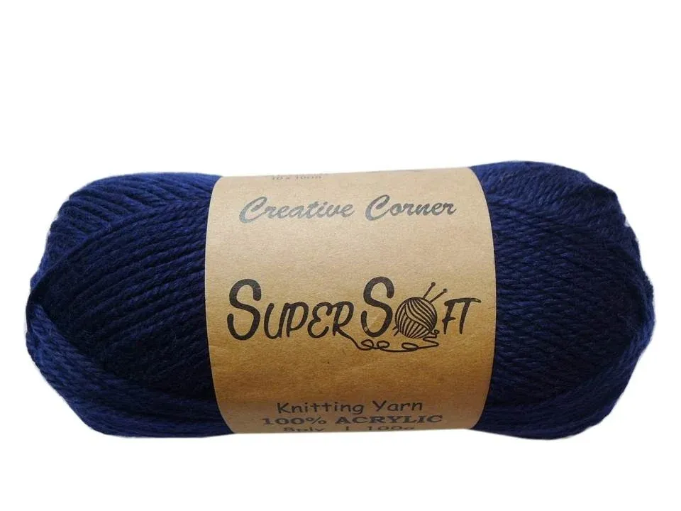 bulk 12 Super Soft Knitting Yarn