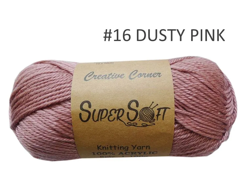 bulk 12 Super Soft Knitting Yarn