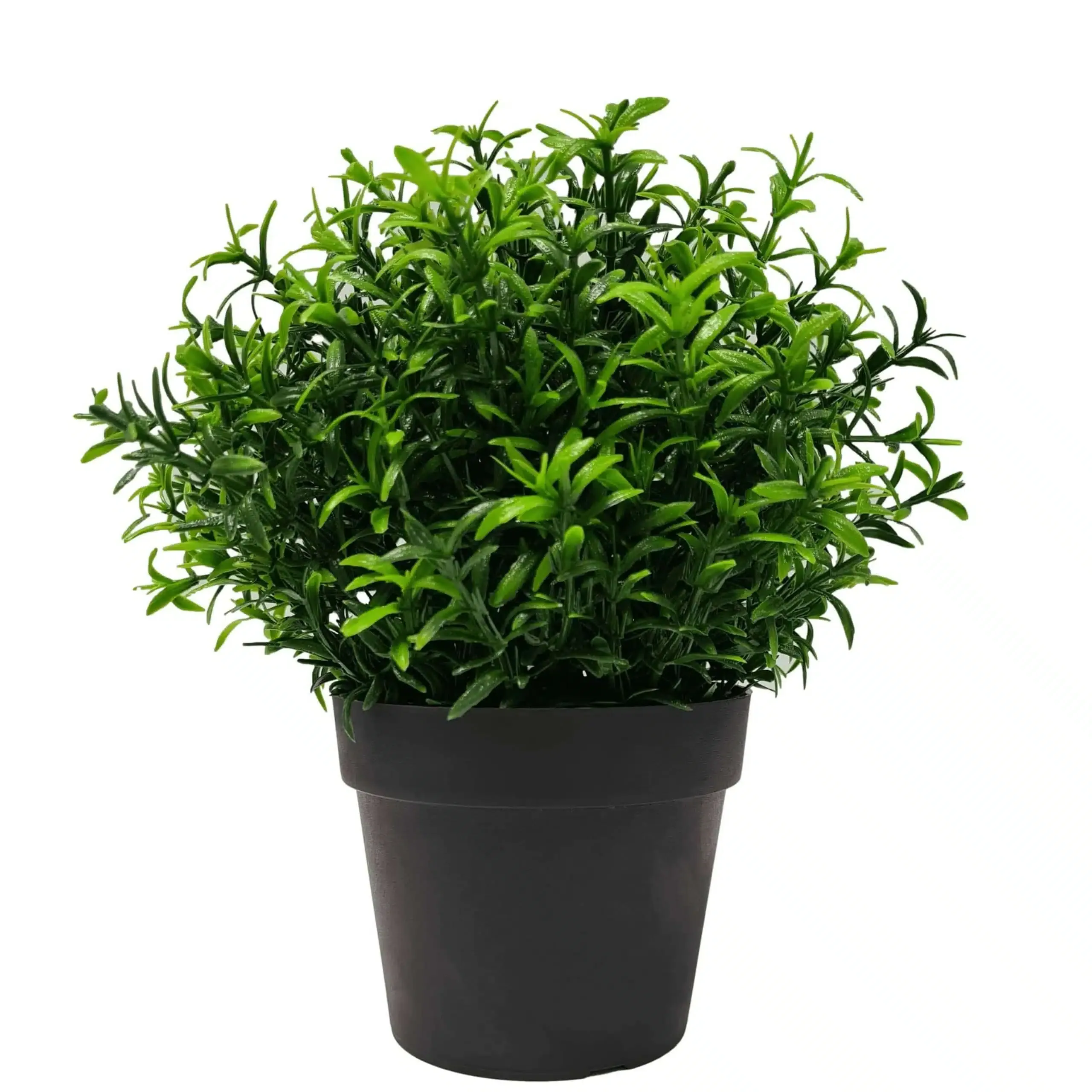 Small Potted Artificial Bright Rosemary Herb Plant UV Resistant 20cm — image 1