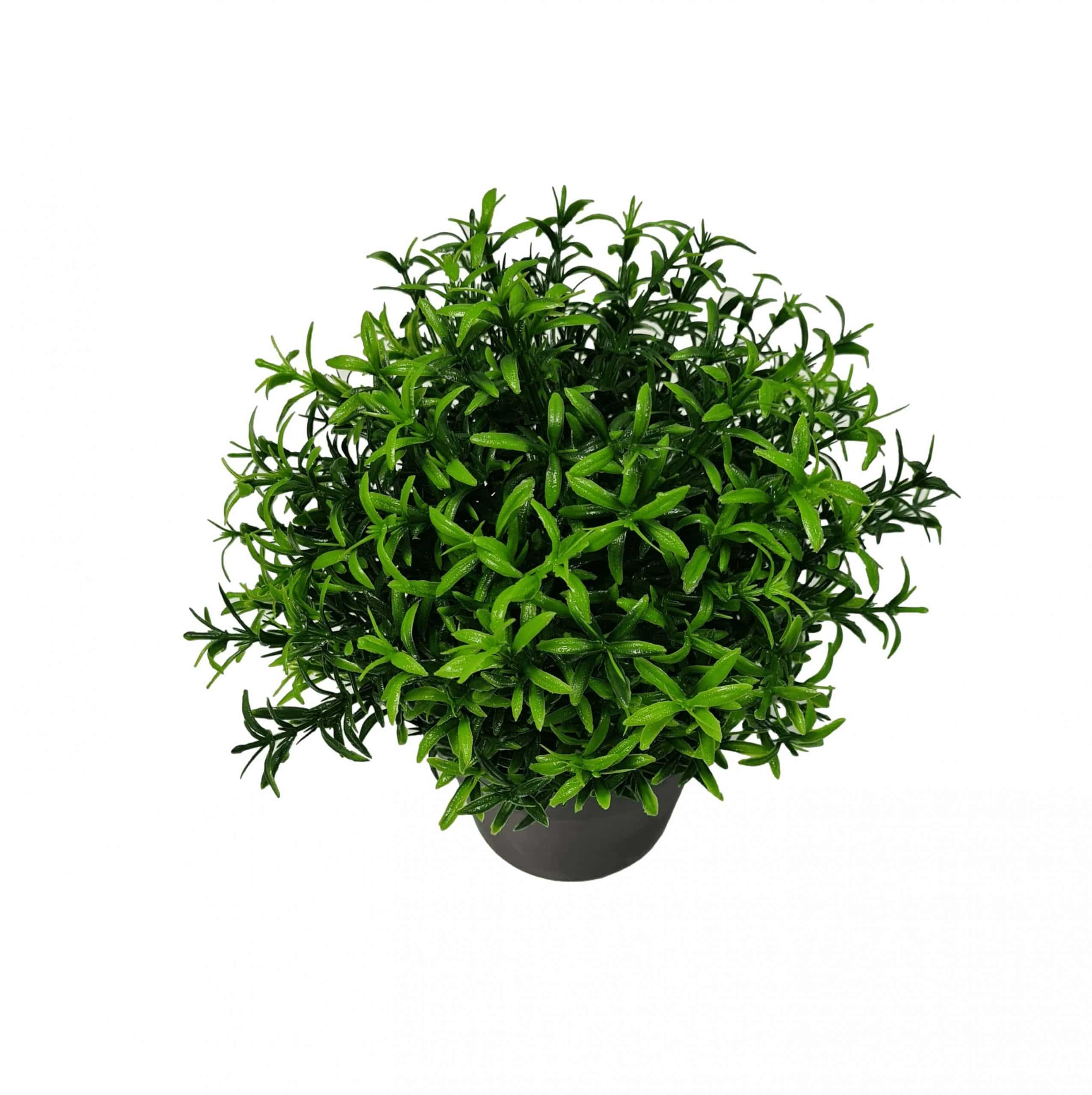 Small Potted Artificial Bright Rosemary Herb Plant UV Resistant 20cm view 3