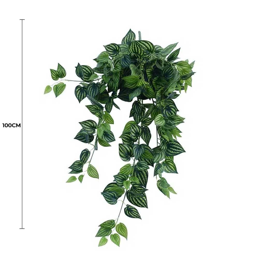 Bright Mixed Philodendron Garland Bush 100cm view 2