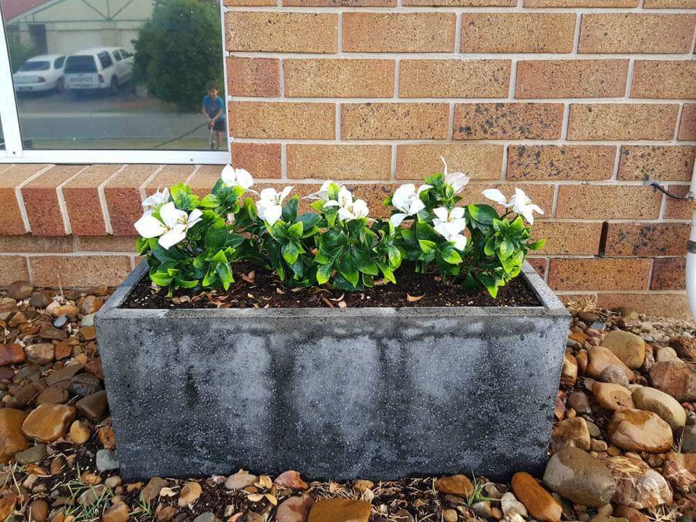 White Flowering Jasmine Stem UV Resistant 30cm view 3