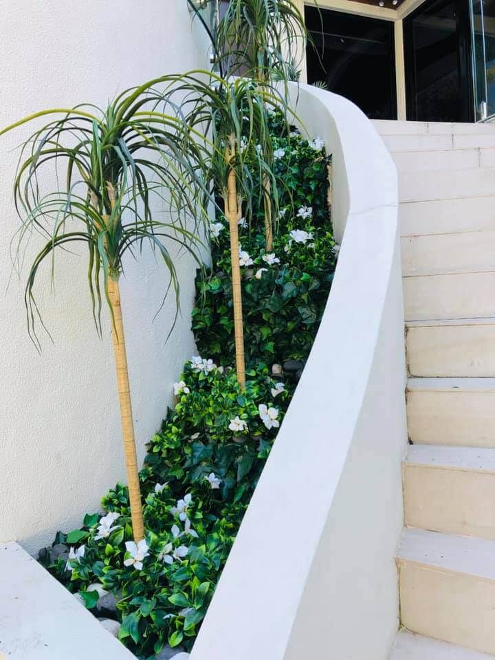 White Flowering Jasmine Stem UV Resistant 30cm view 4