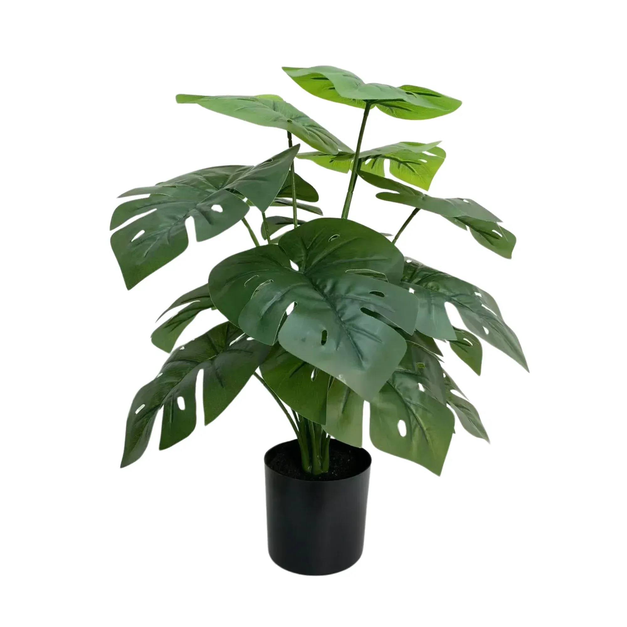 Artificial Potted Split Philodendron (Monstera) 50cm view 2