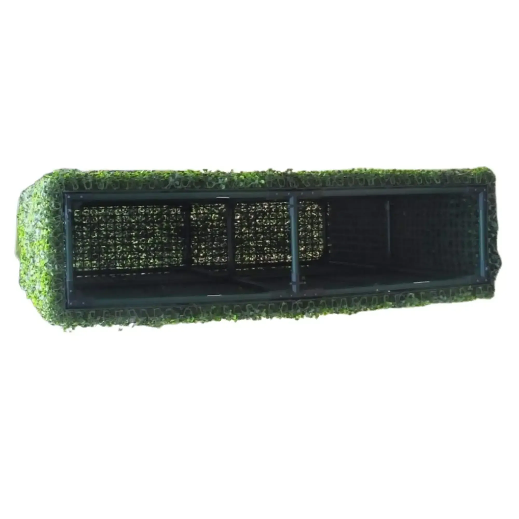 Portable Boxwood Hedge UV Resistant 100cm Long x 50cm High view 4