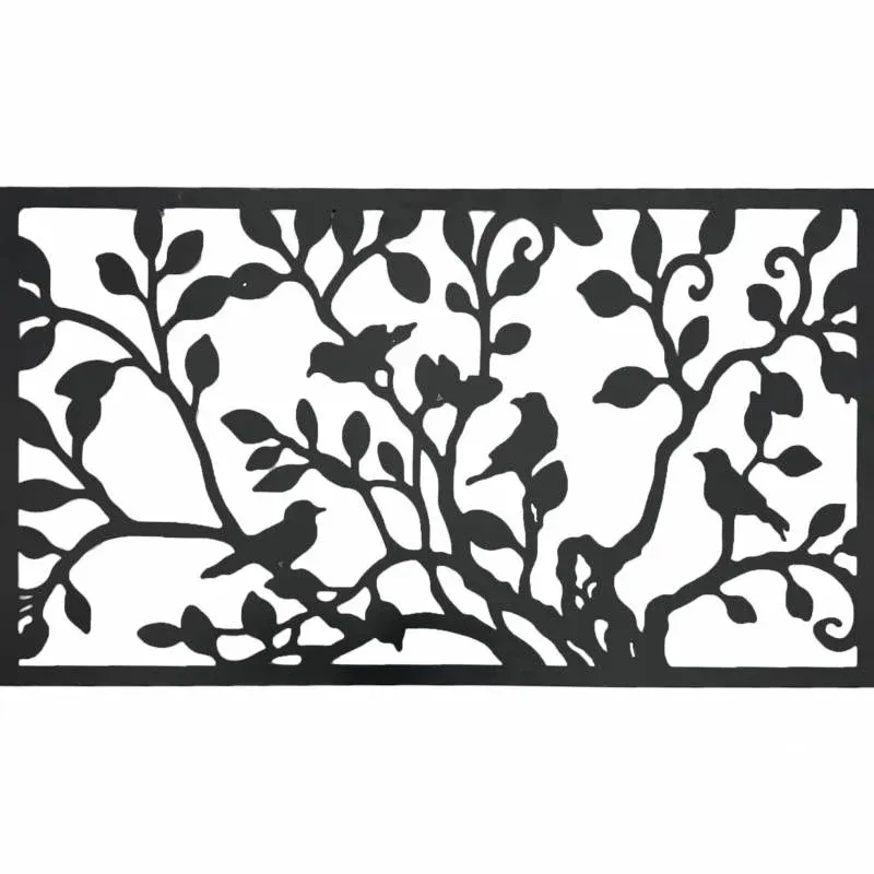 Bird Metal Wall Art 81x46cm