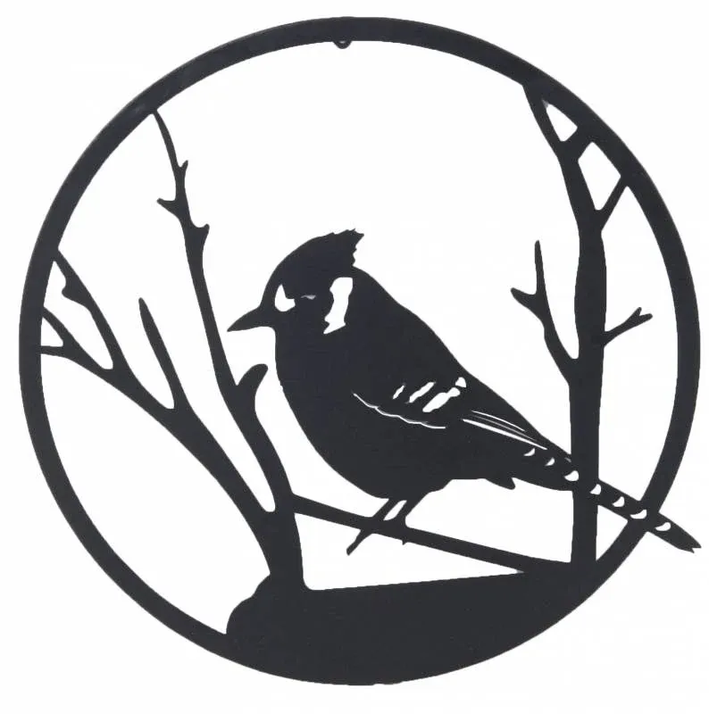 Bird Metal Wall Art 60cm