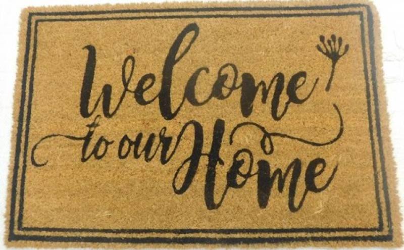 Welcome To Our Home Doormat 60x40cm