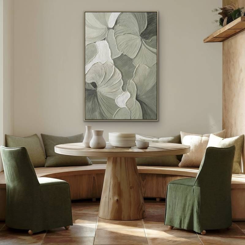 Whirlwind Garden Artwork Framed Wall Art 80x120cm view 2