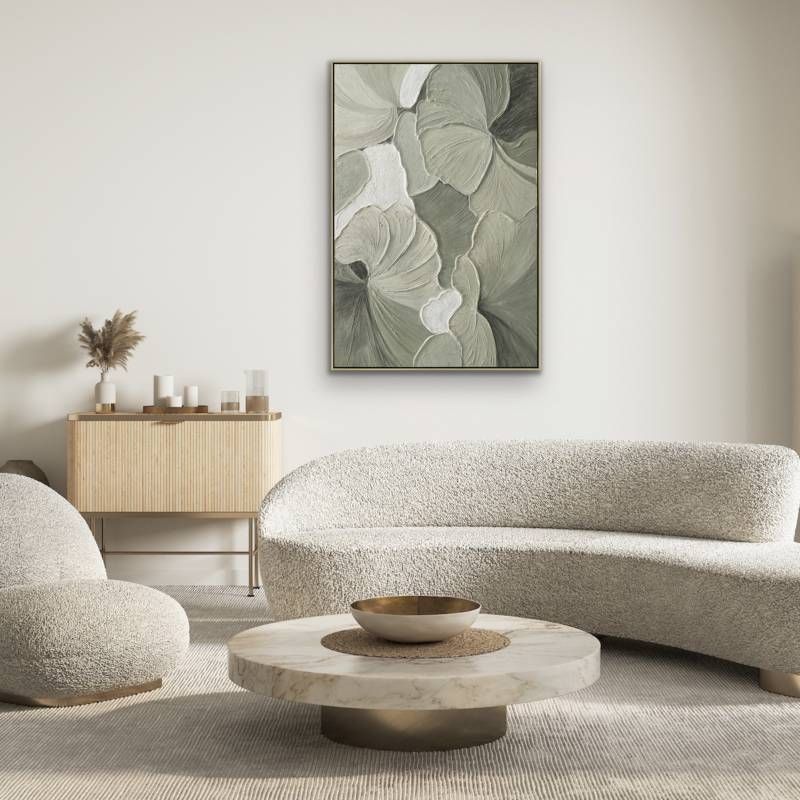Whirlwind Garden Artwork Framed Wall Art 80x120cm view 3