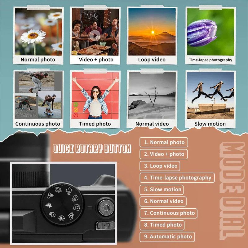 4K Digital Camera for Photography view 4