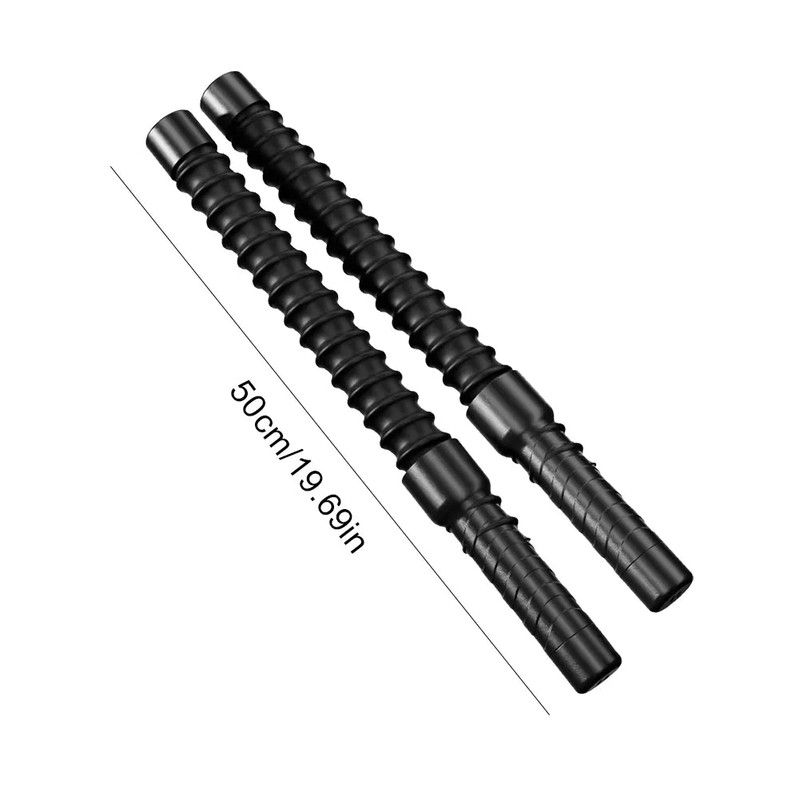 2PCS Arm Strength Training Bars Black view 2