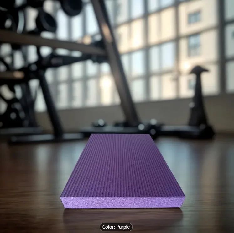 4CM Ultra-Thick NBR Yoga Fitness Support Pad Purple view 2