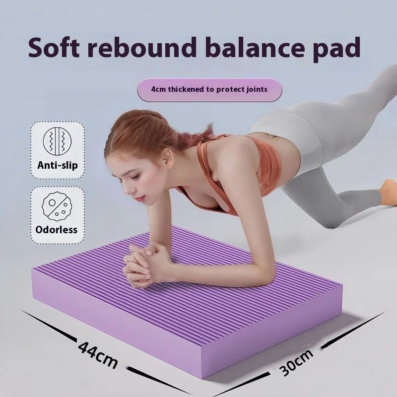 4CM Ultra-Thick NBR Yoga Fitness Support Pad Purple view 7