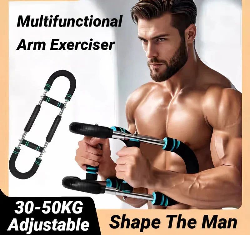 Adjustable U-Shaped Arm Exerciser Blue view 7