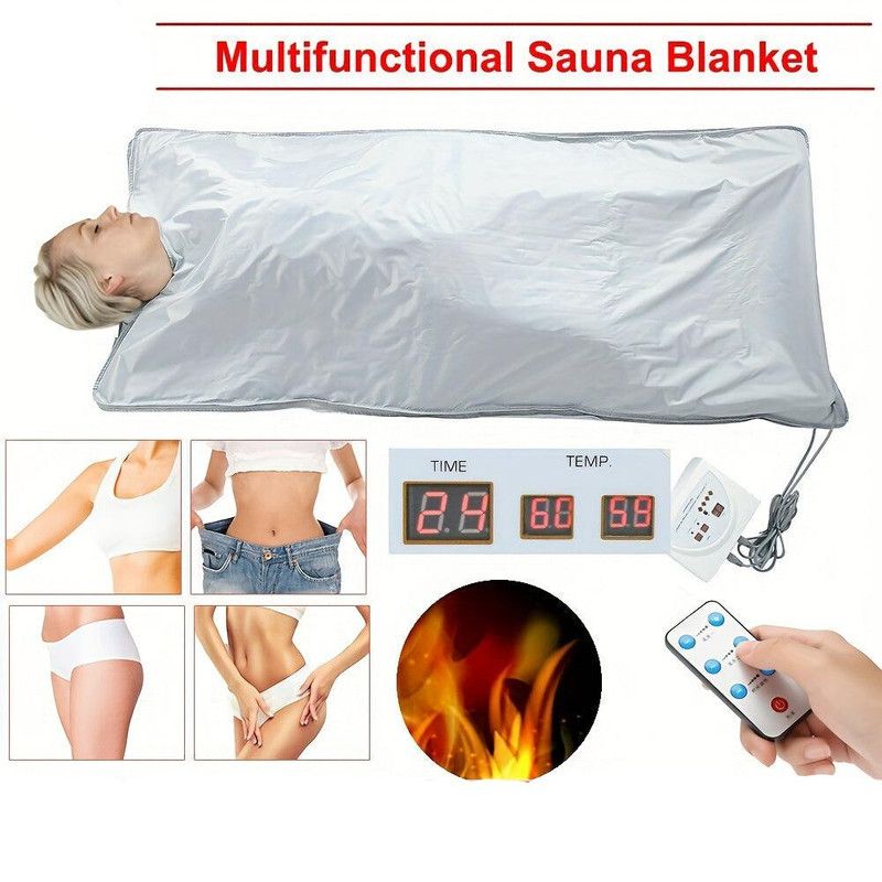 Far Infrared Sauna Blanket For Slimming & Detox(White) view 2