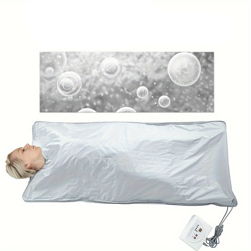 Far Infrared Sauna Blanket For Slimming & Detox(White) view 4