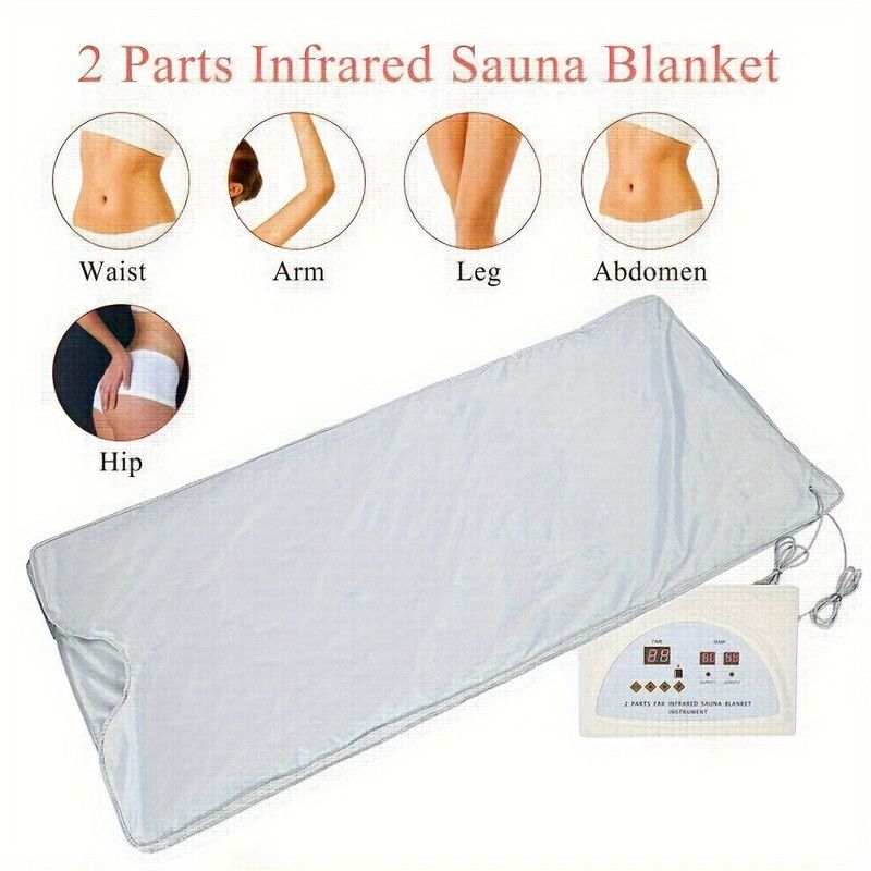 Far Infrared Sauna Blanket For Slimming & Detox(White) view 6