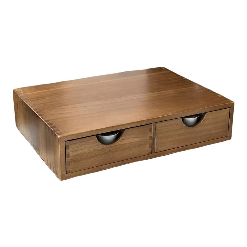 Wooden Storage Cabinet with Drawers Organizer view 4