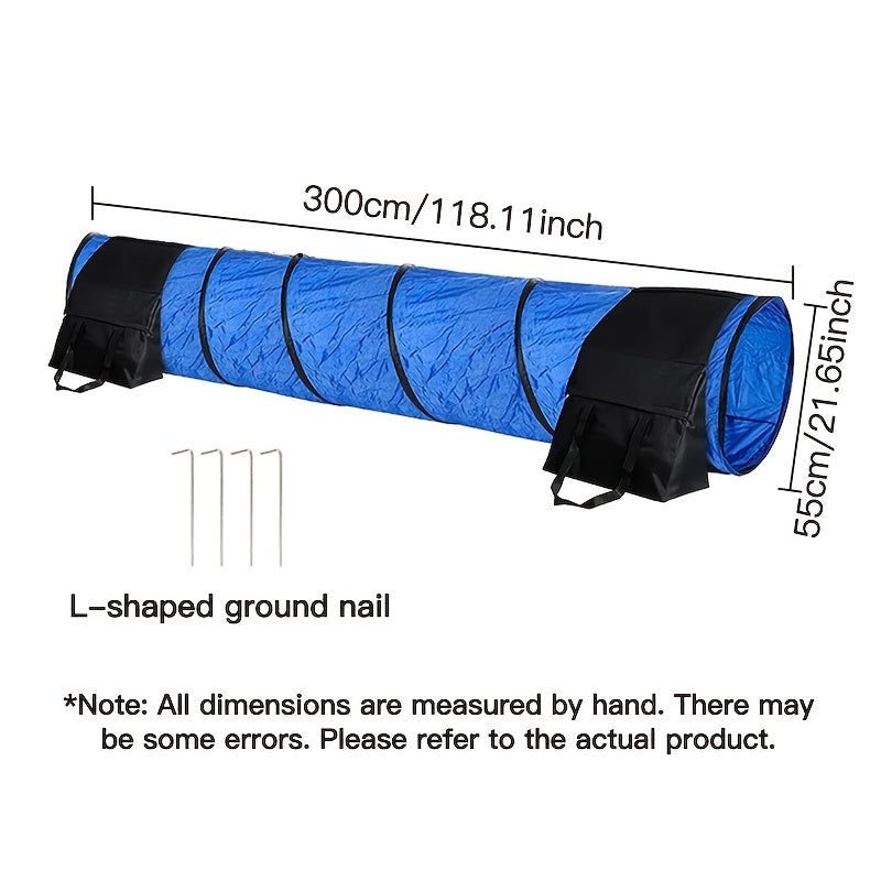 Foldable Dog Agility Training Tunnel view 2