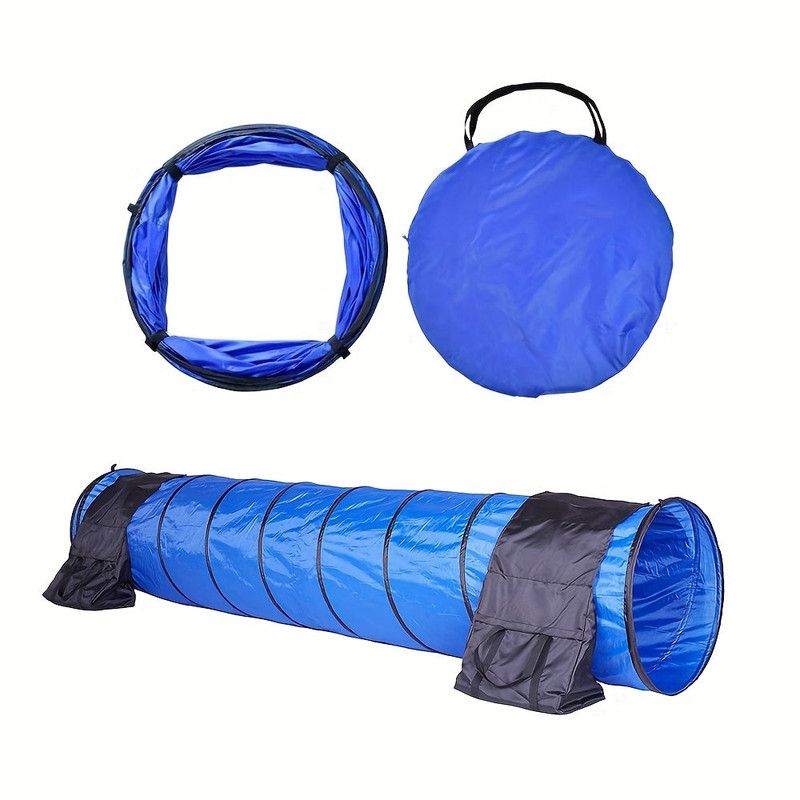 Foldable Dog Agility Training Tunnel view 4