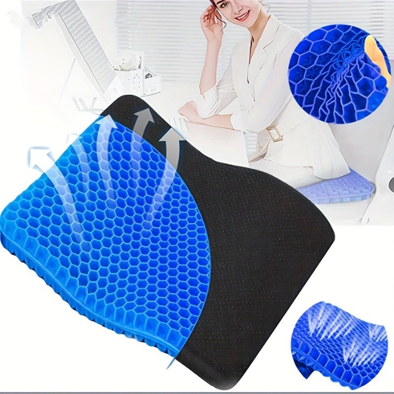 Ultra-Comfort Gel Seat Cushion for Office & Car view 3