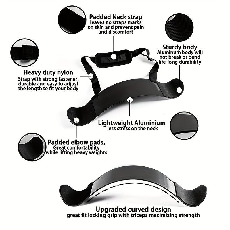 Arm Blaster For Biceps & Triceps - 24 Curl Support Board view 4
