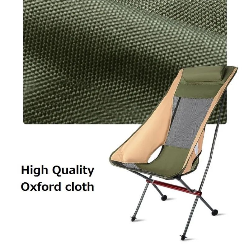 Ultralight Folding Moon Chair Big Green view 2