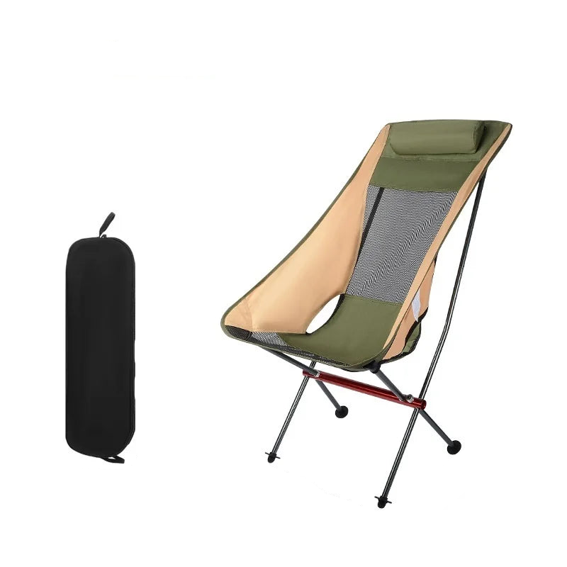 Ultralight Folding Moon Chair Big Green view 4