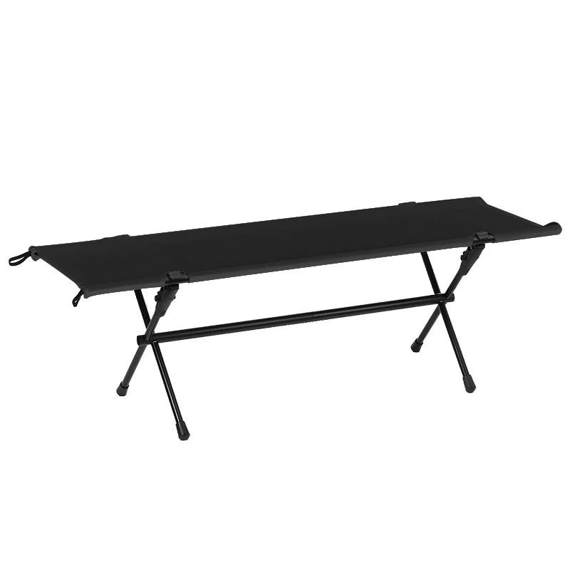 Folding Double Camping Stool Black view 5