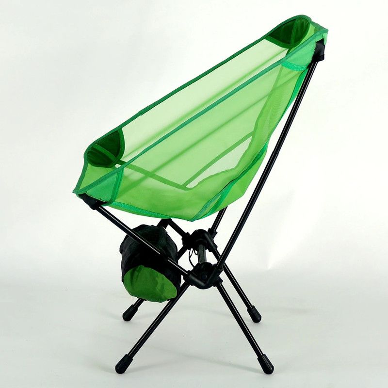 Ultralight 570g Camping Chair Green view 4