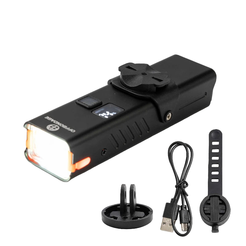 Rechargeable Mini Bicycle Headlight Black view 4