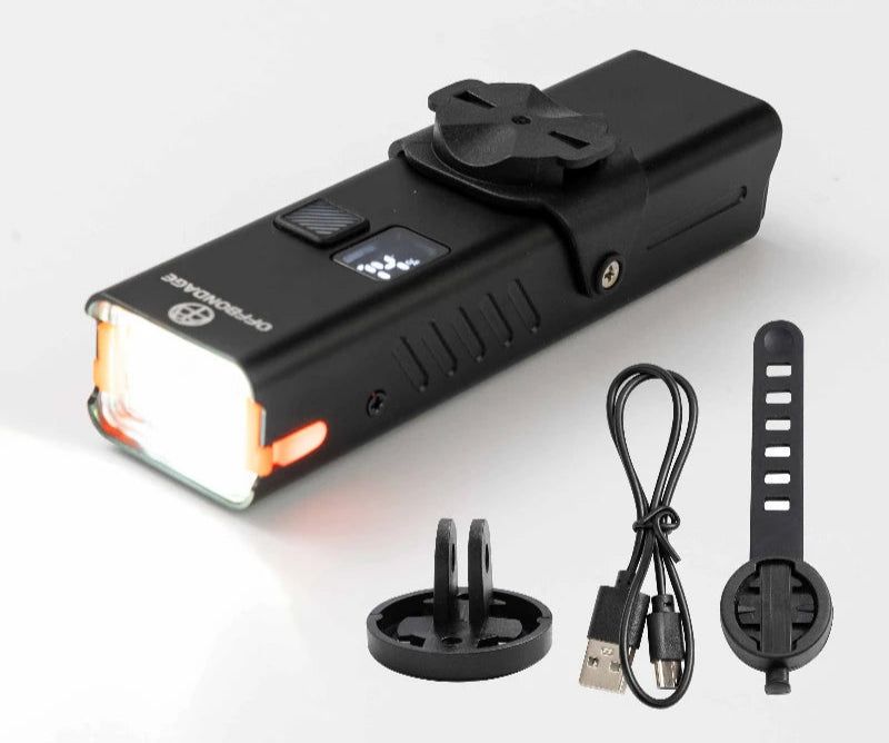 Rechargeable Mini Bicycle Headlight Black view 5