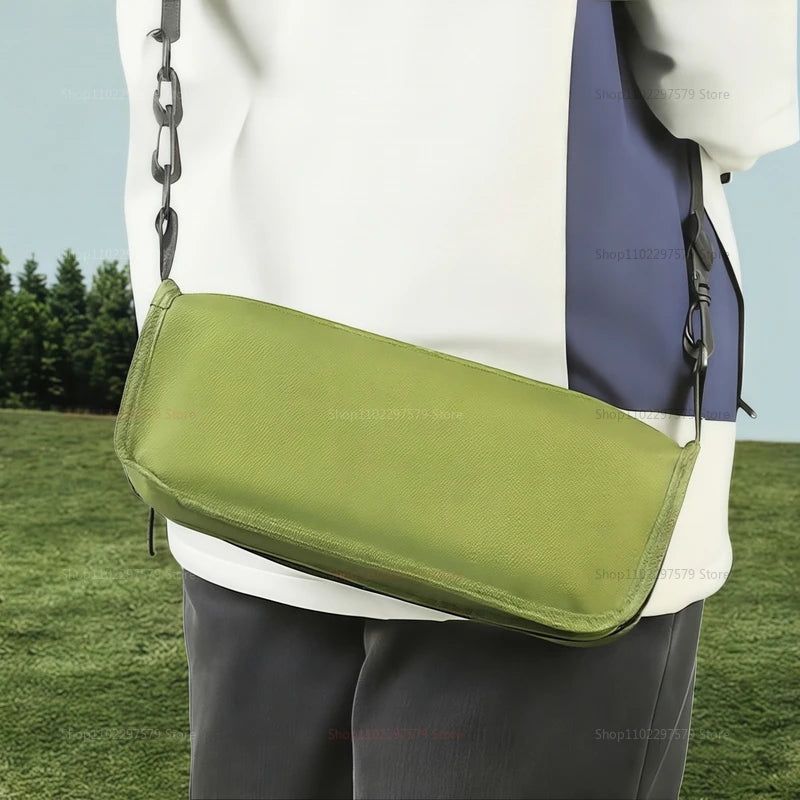 Portable Folding Backpack Stool Green view 4