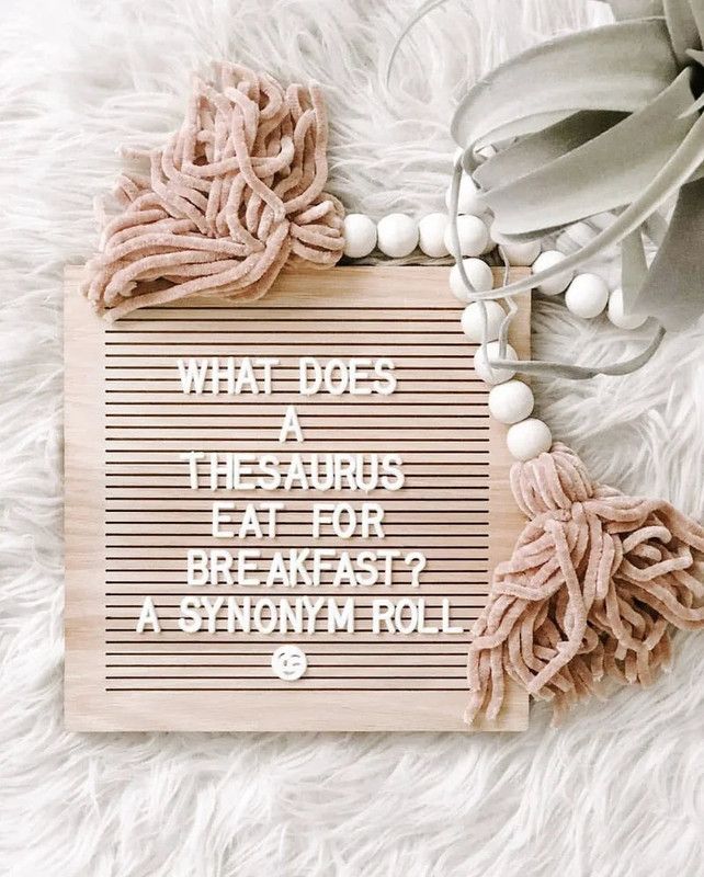 Natural Wood Letter Board view 4