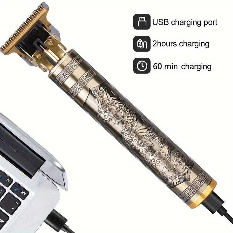 3pcs Men's Electric Hair Clippers Kit view 3