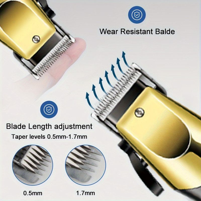 3pcs Men's Electric Hair Clippers Kit view 4