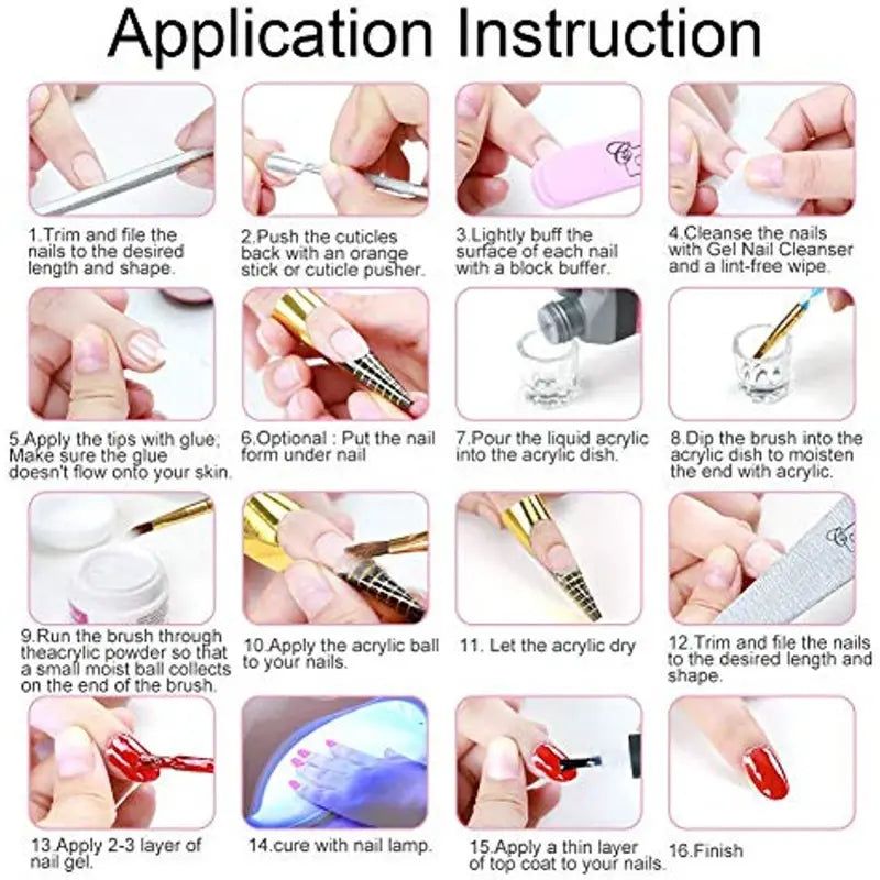 Ultimate Professional Acrylic Nail Kit view 5