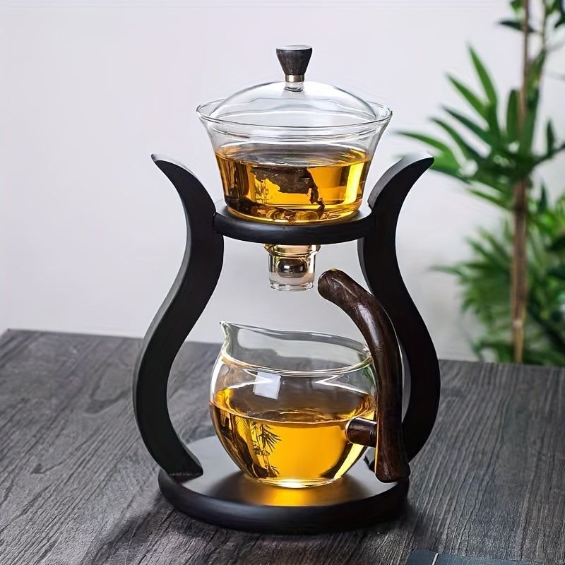 Lazy Kung Fu Glass Teapot Set with Infuser