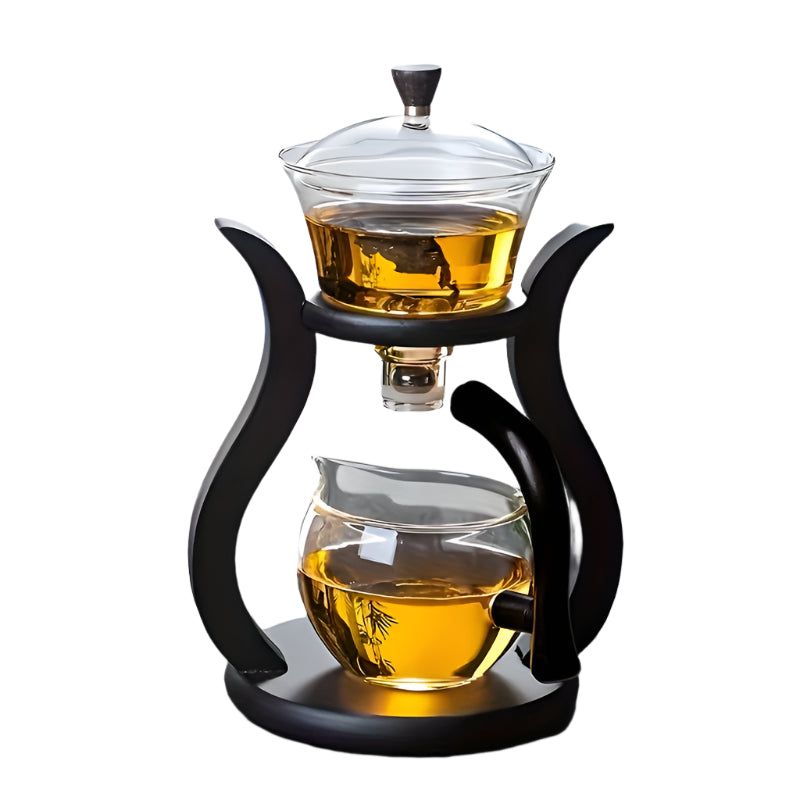 Lazy Kung Fu Glass Teapot Set with Infuser view 2