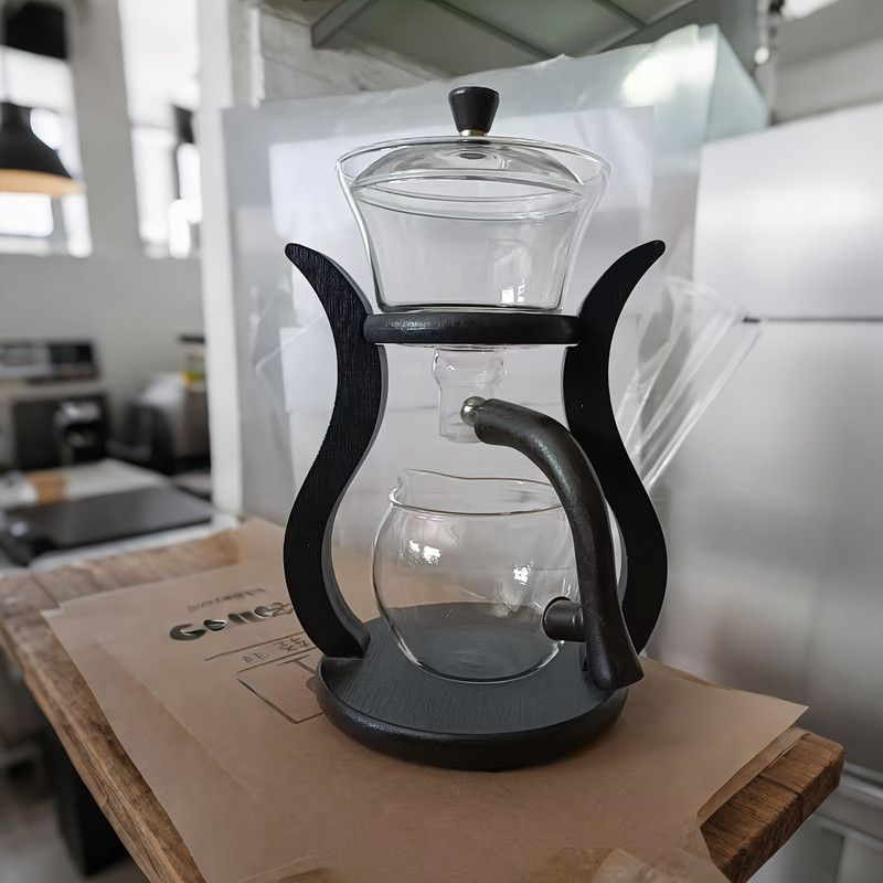 Lazy Kung Fu Glass Teapot Set with Infuser view 3