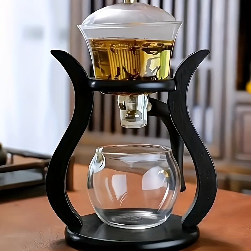 Lazy Kung Fu Glass Teapot Set with Infuser view 5