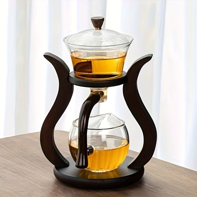 Lazy Kung Fu Glass Teapot Set with Infuser view 6