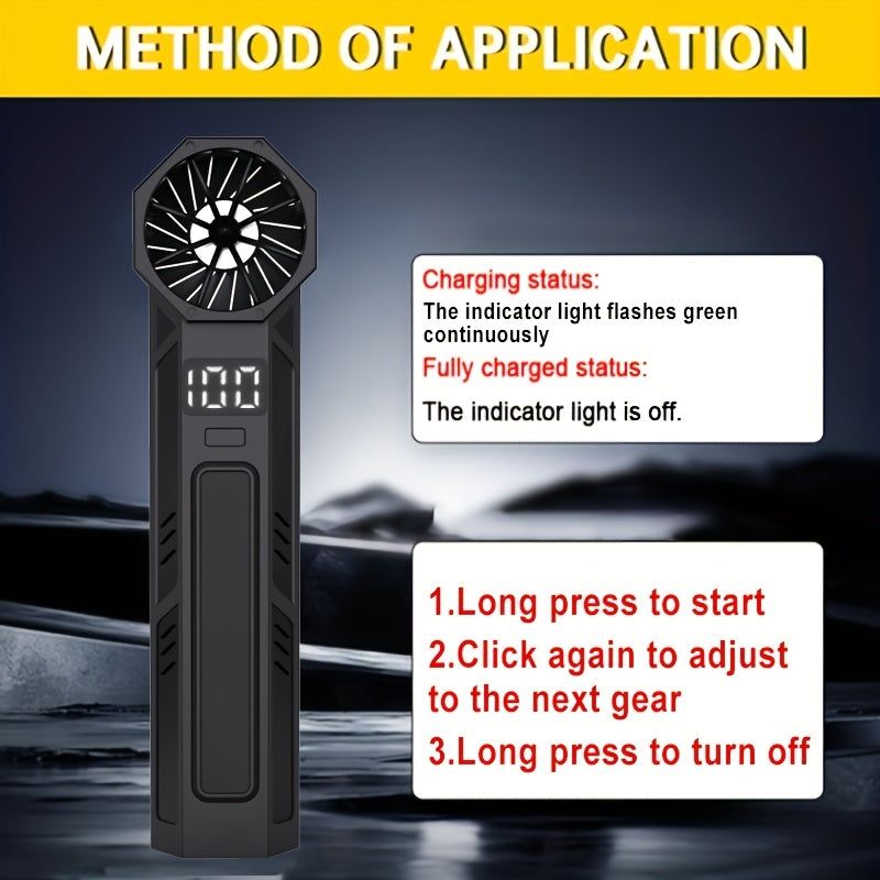 High-Speed Turbo Fan Portable Car Blower view 2