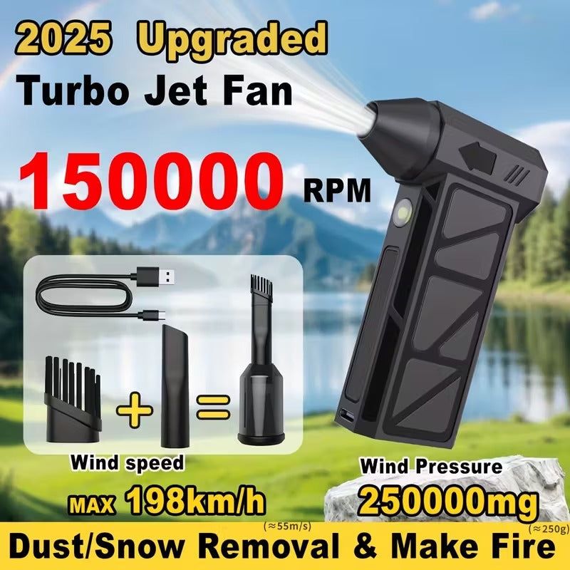 High-Speed Turbo Fan Portable Car Blower view 6
