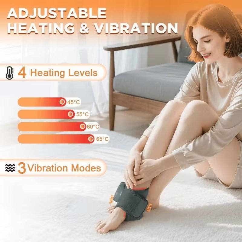 Ankle Heating Massager with Vibration & Heat view 4