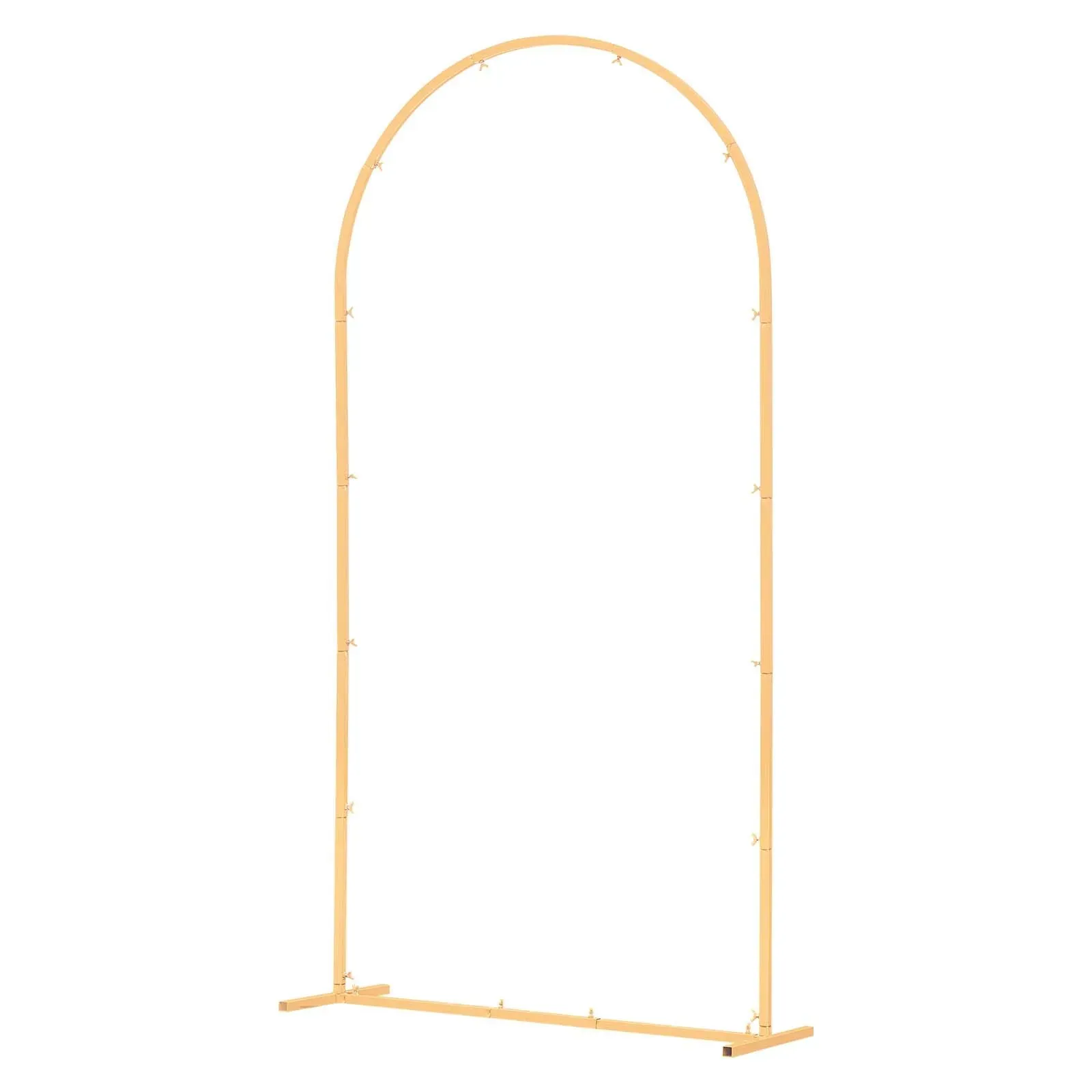 Arch Backdrop Stand, 2 x 1 m, Stable Structure, Easy Assembly, 1 Set Gold — image 1