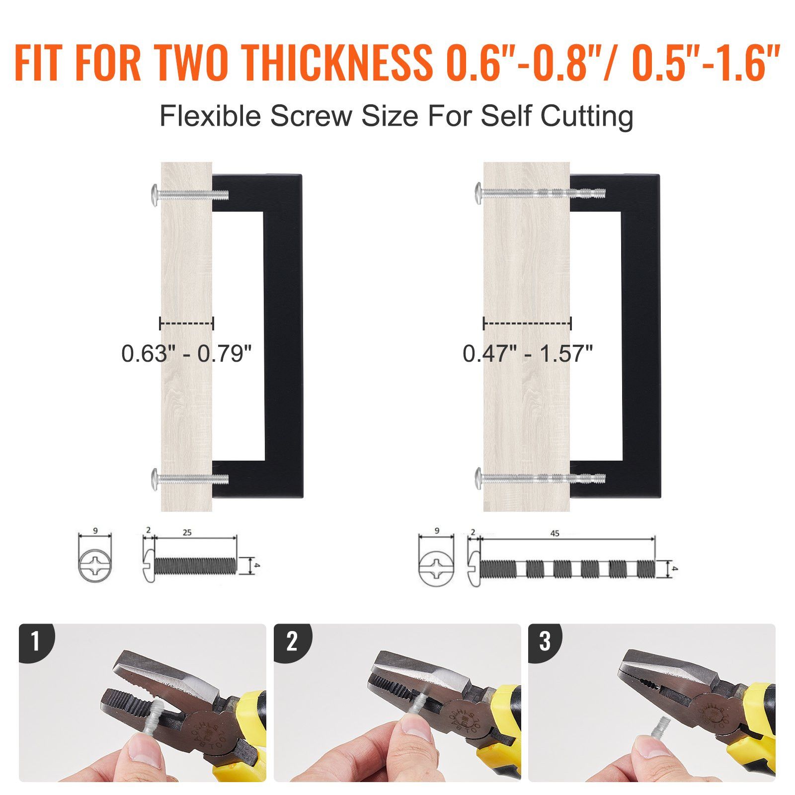 10 Pack Cabinet Pulls 3in view 2