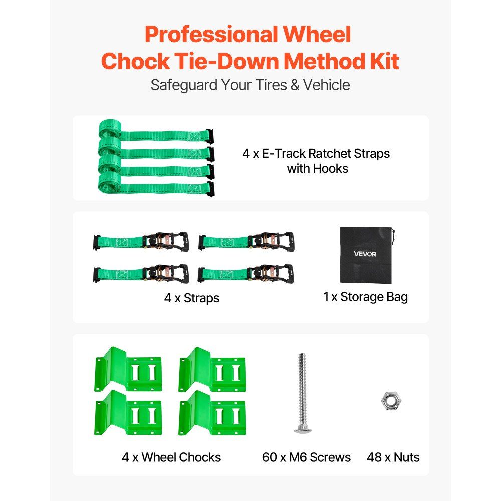 Wheel Chock Tie-Down Kit view 2